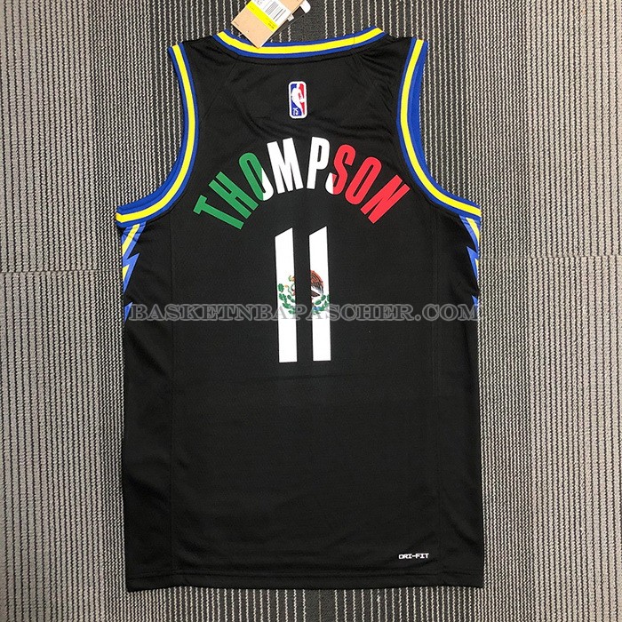Maillot Golden State Warriors Klay Thompson NO 11 2022 Slam Dunk Special Mexique Edition Noir